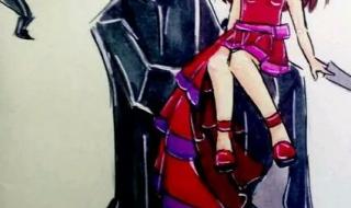 叶罗丽毒娘娘怎么画