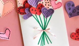 立体贺卡的漂亮又简单 立体贺卡的漂亮又简单